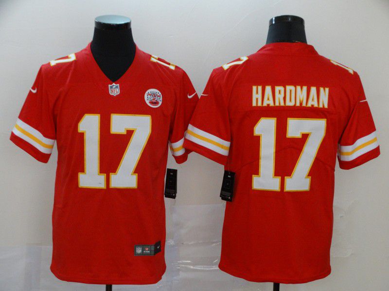 Men Kansas City Chiefs #17 Haroman Red Nike Vapor Untouchable Limited NFL Jersey